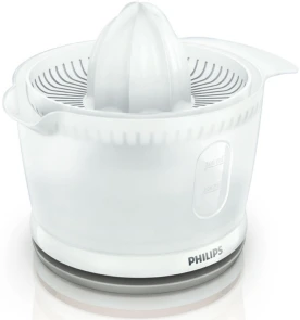 Соковитискач Philips Daily Collection цитрус-прес 25Вт, чаша-0.5л, пластик, білий №2