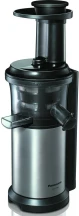 Соковитискач Panasonic Viva Collection шнековий 150Вт, чаша-0.4л, пластик/метал, чорний