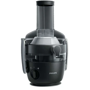 Соковитискач Philips Avance Collection відцентрований 1000Вт, чаша-1л, жмих-2.1л, жолоб на ціле яблуко, пластик, чорний №3