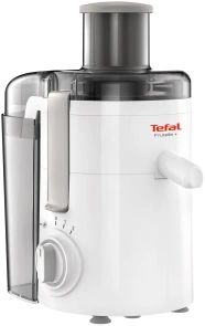 Соковитискач Tefal Frutelia + відцентрований 350Вт, чаша-0.95л, жмих-0.5л, пластик, біло-сірий №2