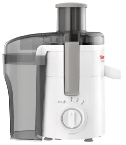 Соковитискач Tefal Frutelia + відцентрований 350Вт, чаша-0.95л, жмих-0.5л, пластик, біло-сірий №3