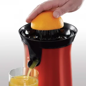 Соковыжималка Russell Hobbs Colours Plus цитрус-пресс 600Вт, 2 насадки в комплекте, пластик, красный №5