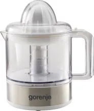 Соковитискач Gorenje цитрус-прес 30Вт, чаша-0.8л, пластик/метал, білий