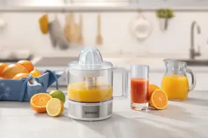 Соковитискач Gorenje цитрус-прес 30Вт, чаша-0.8л, пластик/метал, білий №3