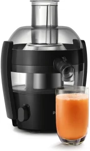 Соковитискач Philips Viva Collection відцентрований 500Вт, чаша-0.5л, жмих-1л, пластик, чорний №3