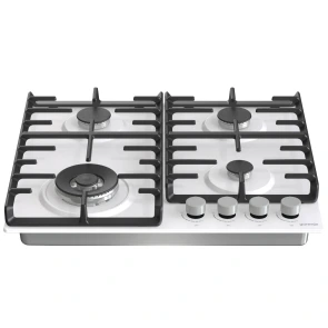 Варильна поверхня Gorenje газова, 60см, чавун, білий №6