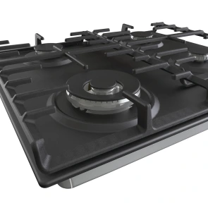 Варильна поверхня Gorenje газова, 60см, чавун, чорний №2