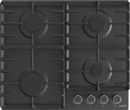 Варочная поверхность Gorenje газовая, 60см, чугун, черный