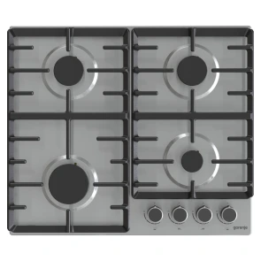 Варильна поверхня Gorenje газова, 60см, чавун, нерж №2