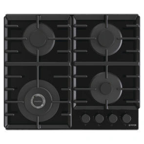 Варильна поверхня Gorenje газова на склі, 60см, чавун, чорний №2