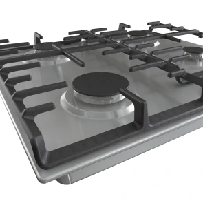 Варильна поверхня Gorenje газова, 60см, чавун, нерж №4