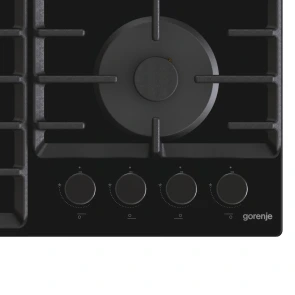 Варильна поверхня Gorenje газова на склі, 60см, чавун, чорний №7