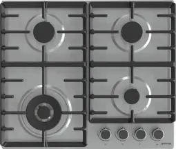 Варочная поверхность Gorenje газовая, 60см, чугун, нерж.