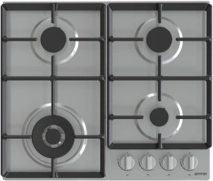 Варочная поверхность Gorenje газовая, 60см, чугун, нерж. №1