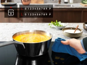 Варочная поверхность Electrolux электрическая стеклокерамическая, 30см, Домино, черный №8