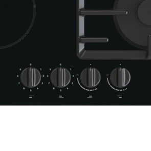 Варильна поверхня Gorenje комбінована (2 газ + 2 склокерам. ), 60см, чорний №5