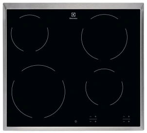Варочная поверхность Electrolux электрическая стеклокерамическая, 60см, черный №1