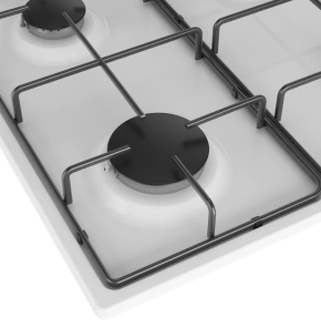 Варильна поверхня Beko газова, 60см, білий №4