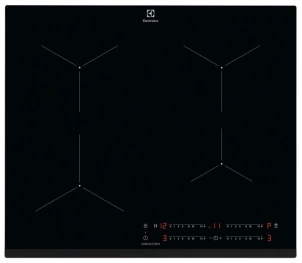 Варочная поверхность Electrolux индукционная, 60см, Hob2Hood, черный №1