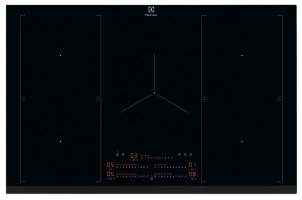Варочная поверхность Electrolux индукционная, 80см, расширенная зона, Hob2Hood, черный №1