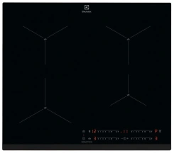 Варочная поверхность Electrolux индукционная, 60см, датчик кипения, Hob2Hood, черный