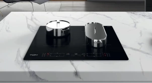 Варочная поверхность Whirlpool индукционная, 60см, расширенная зона, черный №11