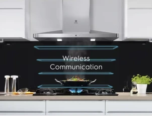 Варочная поверхность Electrolux индукционная, 80см, расширенная зона, Hob2Hood, черный №5