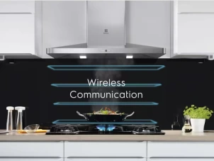 Варочная поверхность Electrolux индукционная, 60см, датчик кипения, Hob2Hood, черный №9