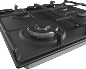 Варочная поверхность Gorenje газовая, 60см, чугун, черный №6