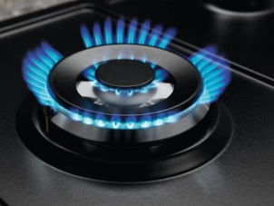 Варочная поверхность Electrolux газовая, 60см, чугун, черный матовый №4