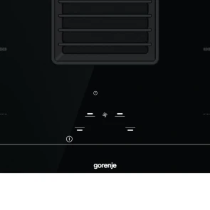 Варильна повверхня Gorenje індукційна, 83см, розширена зона, вбудована витяжка, 620м.куб/год, чорний №3