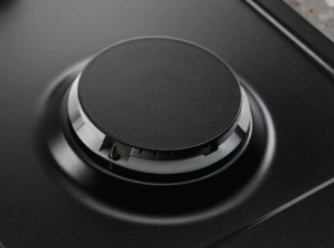 Варочная поверхность Electrolux газовая, 60см, чугун, черный матовый №8