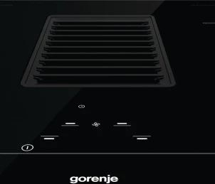 Варильна повверхня Gorenje індукційна, 83см, розширена зона, вбудована витяжка, 620м.куб/год, чорний №4