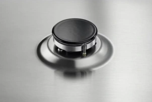 Варочная поверхность Electrolux газовая, 30см, чугун, Домино, нерж. №6
