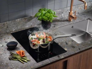 Варочная поверхность Electrolux индукционная, 30см, Домино, черный №8