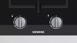 Варочная поверхность SIEMENS газовая на стекле, 30см, Домино, черный №6