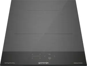 Варильна поверхня Gorenje індукційна, 30см, Доміно, PowerBoost, поєднання конфорок, чорний №3