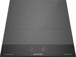 Варильна поверхня Gorenje індукційна, 30см, Доміно, PowerBoost, поєднання конфорок, чорний №5