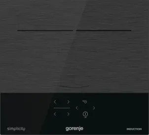 Варильна поверхня Gorenje індукційна, 30см, Доміно, PowerBoost, поєднання конфорок, чорний №6