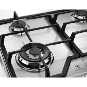 Варильна поверхня Electrolux газова, 60см, чавун, нерж №3