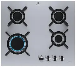 Варочная поверхность Electrolux газовая, 60см, чугун, нерж.