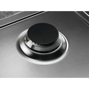 Варильна поверхня Electrolux газова, 60см, чавун, нерж №9