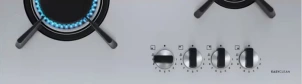 Варочная поверхность Electrolux газовая, 60см, чугун, нерж. №8