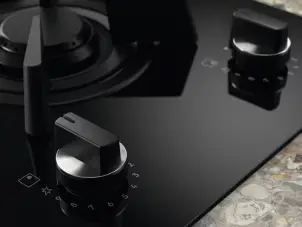 Варочная поверхность Electrolux комбинированная (2 газ + 3 инд), 90см, расширенная зона, чугун, черный №8