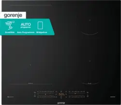 Варочная поверхность Gorenje индукционная, 60см, PowerBoost, SliderTouch, увеличенная площадь приготовления, черный