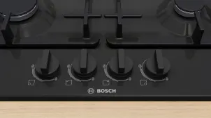 Варочная поверхность Bosch газовая, 60см, чугун, черный №7