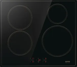 Варочная поверхность Gorenje индукционная, 60см, PowerBoost, TouchControl, StayWarm, блокировка от детей, черный №4