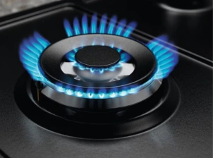 Варочная поверхность Electrolux газовая, 90см, чугун, черный №9