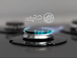 Варочная поверхность Electrolux газовая, 90см, чугун, черный №10