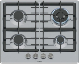 Варочная поверхность Bosch газовая, 60см, чугун, WOK, нерж.